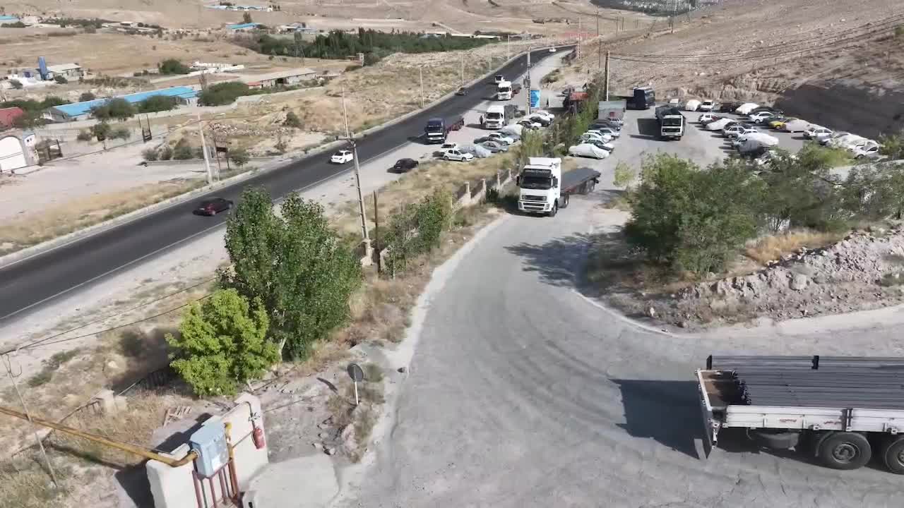 حمل و انتقال تامین مصالح پروژه بیمارستان 1000 تختخوابی